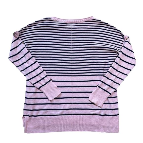 Lilly Pulitzer long sleeve, Pink & blue striped Sweater, size small - Picture 2 of 12